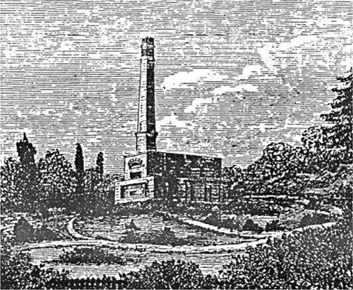 Image of Woking Crematorium in 1885