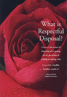 Image of front page of What is Respectful Disposal publication